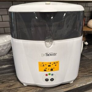 Dr. Brown's White Electric Sterilizer